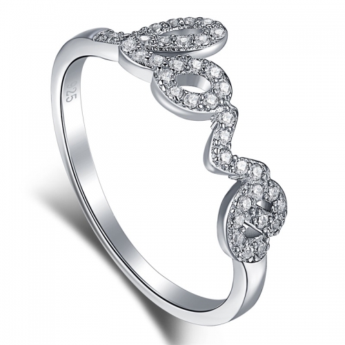 Love ring in S925